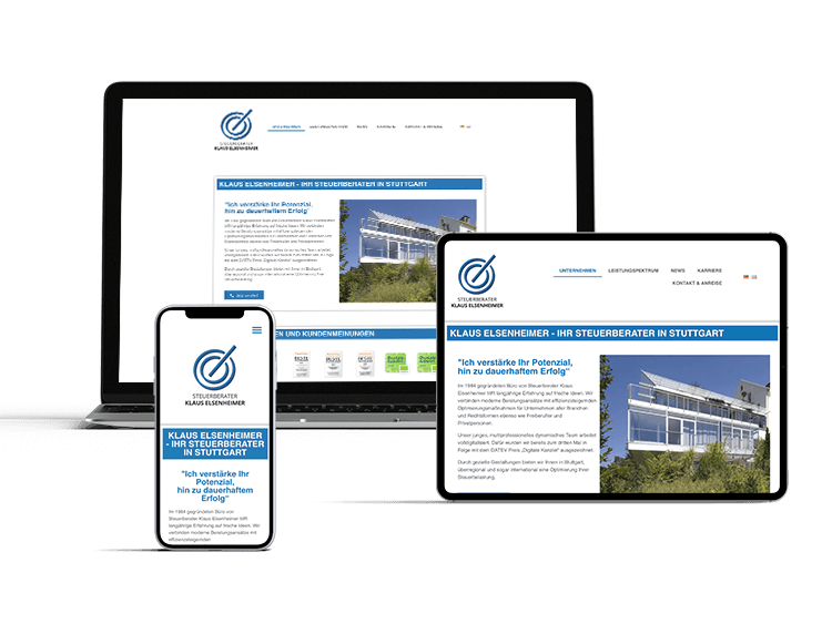 Webdesign für Steuerberater