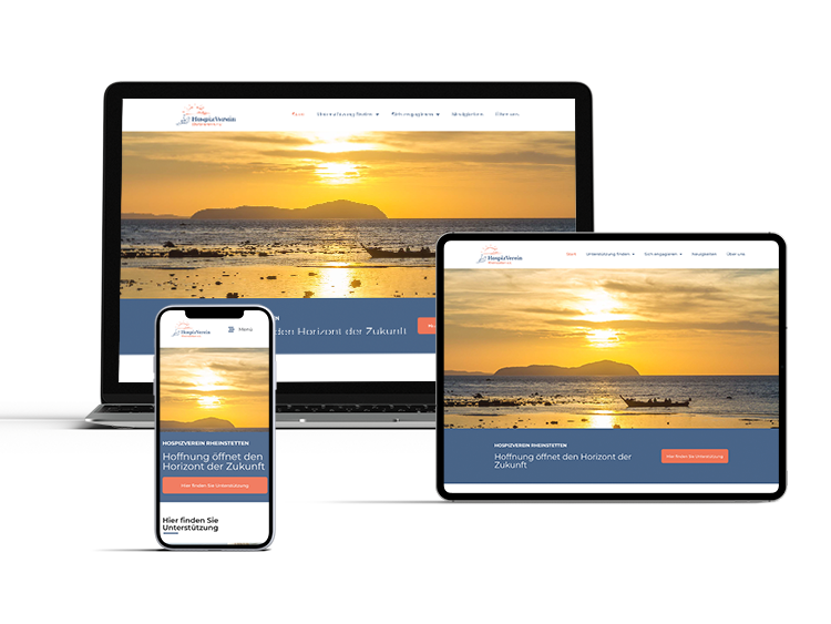 Webdesign für gemeinnützigen Verein