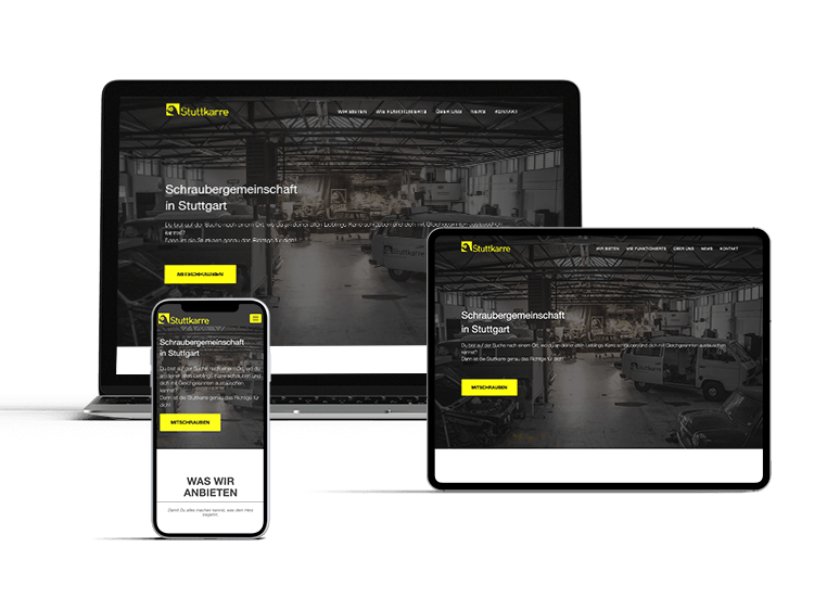Webdesign für Werkstatt